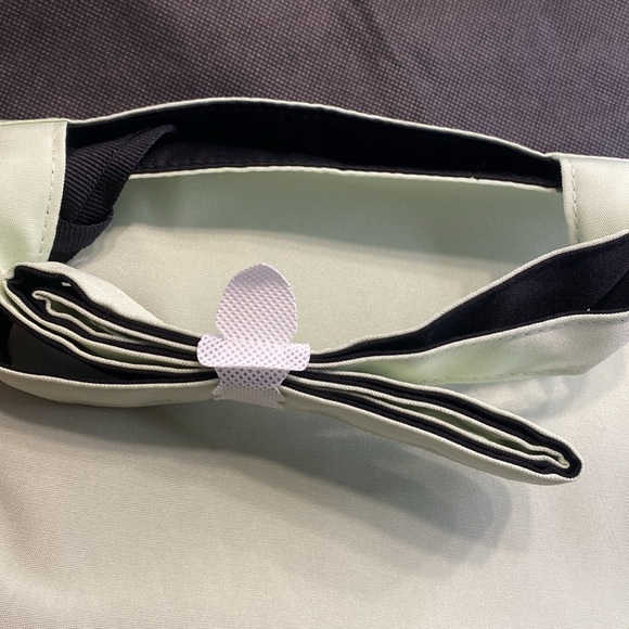 Prada Beauty Parfums Black Green Reversible Tote Shoulder Beach Shopper Bag - Picture 3 of 5